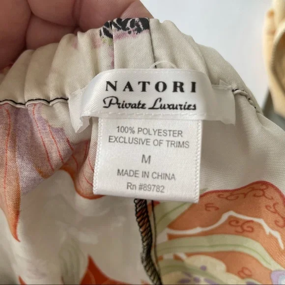 Natori Floral Print Pajama Pants - Multicolor - Picture 6 of 6